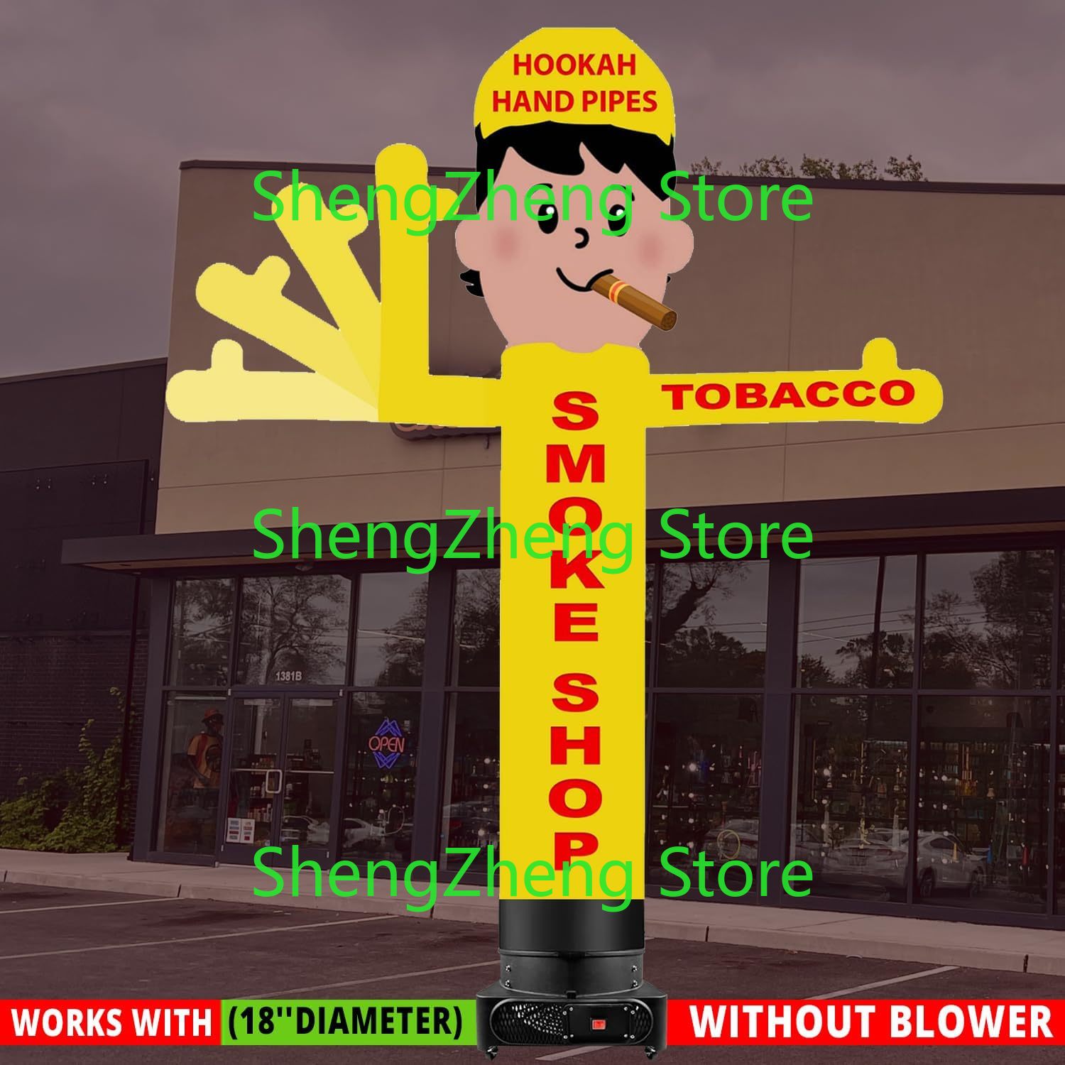 1개 8피트(2.4m) 길이의 스모크샵 웨이키 웨이빙  - Vaping Store 리뷰 및 가격